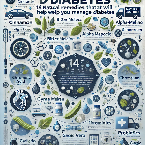 14 Natural Remedies That Will Help You Manage Diabetes